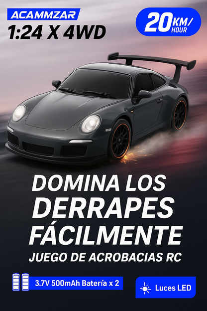 Porsche 911 Drift Pro – Control Total + Doble Llantas